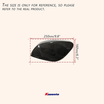 Kazento For 22-23 FRS BRZ Gr86 ZD8 ZN8(LHD) Dry Carbon Side Door Mirror Cover Stick Type Kazento Carbon Parts 车身侧板 GR86-MC-DCF