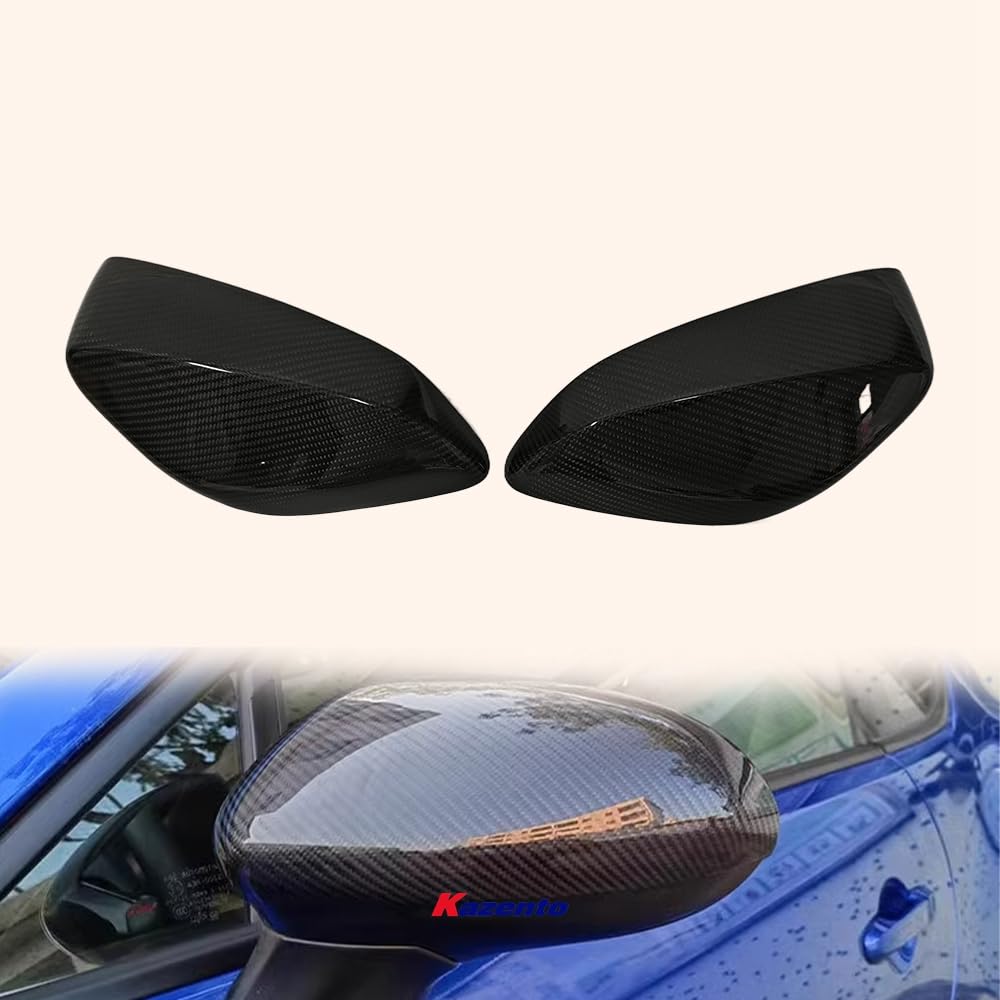 Kazento For 22-23 FRS BRZ Gr86 ZD8 ZN8(LHD) Dry Carbon Side Door Mirror Cover Stick Type Kazento Carbon Parts 车身侧板 GR86-MC-DCF