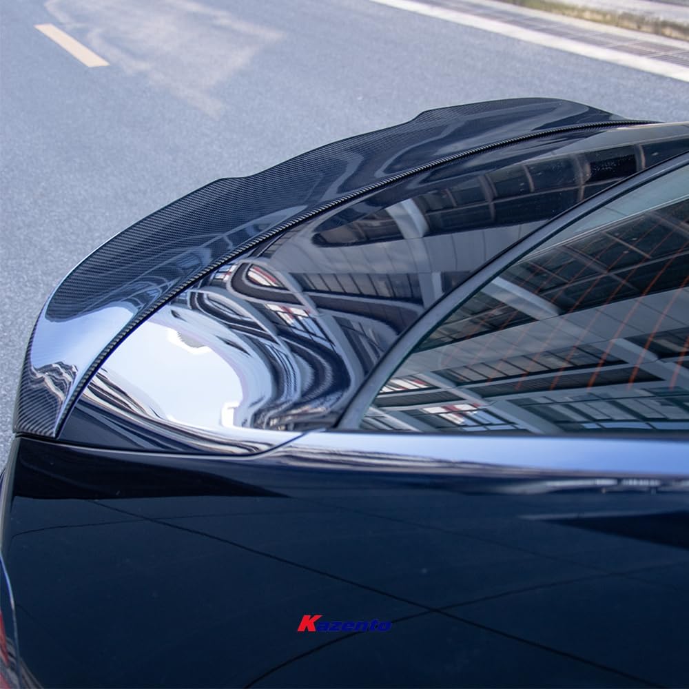 Kazento For Accord 2023+ 11th Carbon Fiber For Honda PS Style Rear Trunk Spoiler Wing