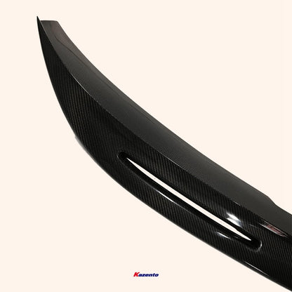 Kazento For Accord 2023+ 11th For Honda Carbon Fiber Vented Duck Style Rear Spoiler Wing Kazento Carbon Parts 车身侧板 ACCORD23-RS-KZ-CF-A