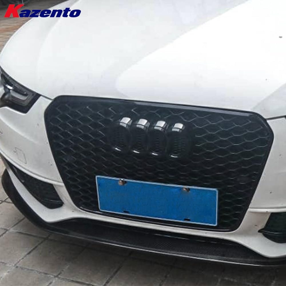 Kazento For Audi RS5 Coupe 2012-15 KZA Style Carbon Fiber Front Bumper Bottom Lip Kazento Carbon Parts 车身侧板 RS512-FL-KZA-CF