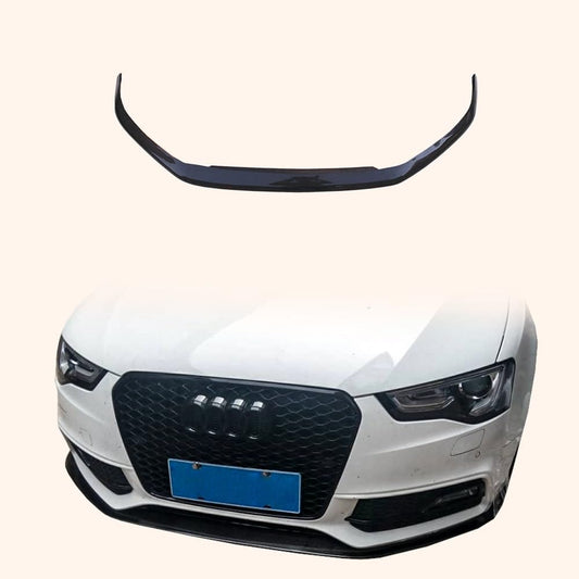 Kazento For Audi RS5 Coupe 2012-15 KZA Style Carbon Fiber Front Bumper Bottom Lip Kazento Carbon Parts 车身侧板 RS512-FL-KZA-CF