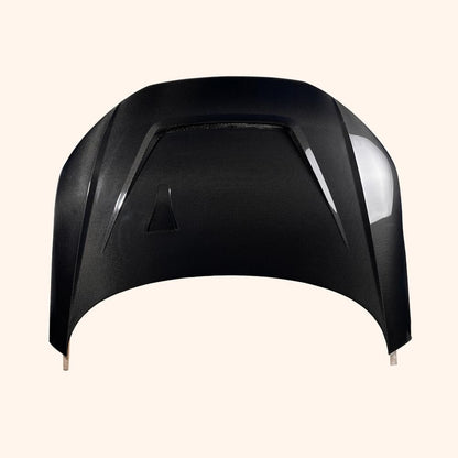 Kazento For Audi TT 18-23 KZ Style Vented Cooling Carbon Fiber Front Bumper Hood Bonnet Kazento Carbon Parts 车身侧板 TT-HOOD-1823-KZ-CF