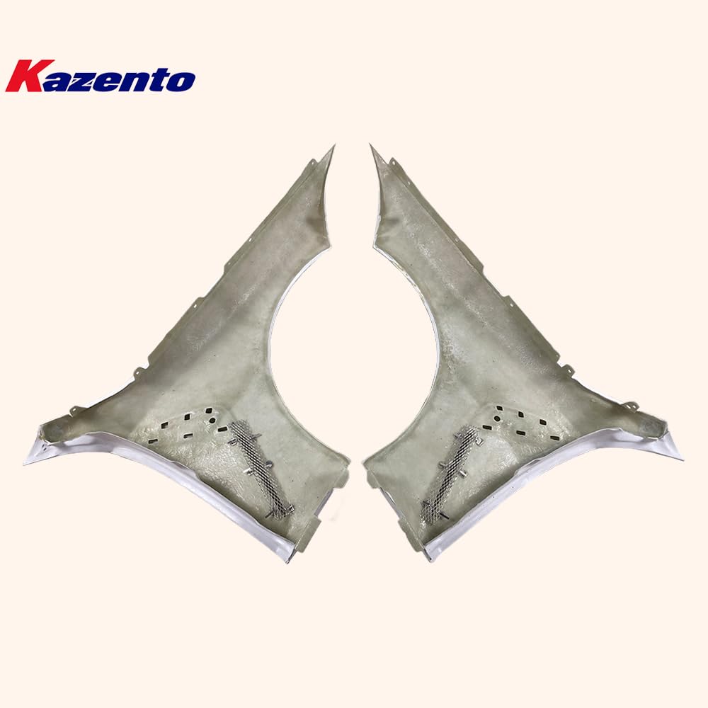 Kazento For BMW 2021+ G80 M3 2 Door OEM Style Fiberglass Unpaint Vented Front Fender Kazento Carbon Parts 车身侧板 G80M3-FF-OE-FRP