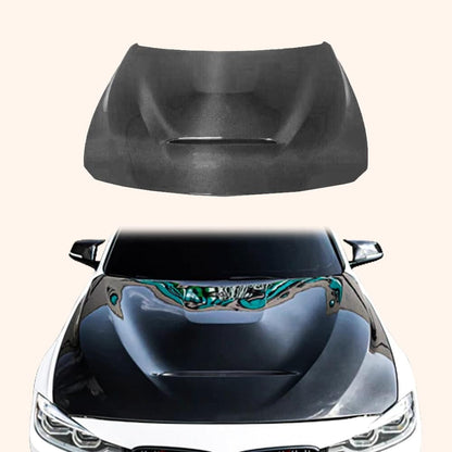 Kazento For BMW 3 Series F30 12-19 4 Door Sedan Carbon Front Vented Hood Bonnet Kazento Carbon Parts 车身侧板 GTS Style F30-HOOD-GTS-CF
