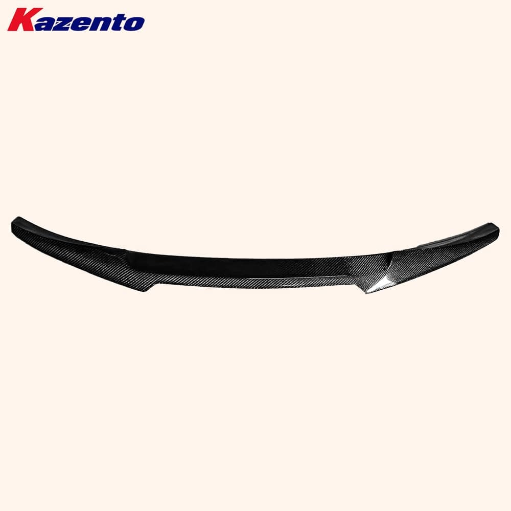 Kazento For BMW 4 Series 14-20 F32 Coupe Carbon Rear Trunk Ductail Spoiler Lip Kazento Carbon Parts 车身侧板