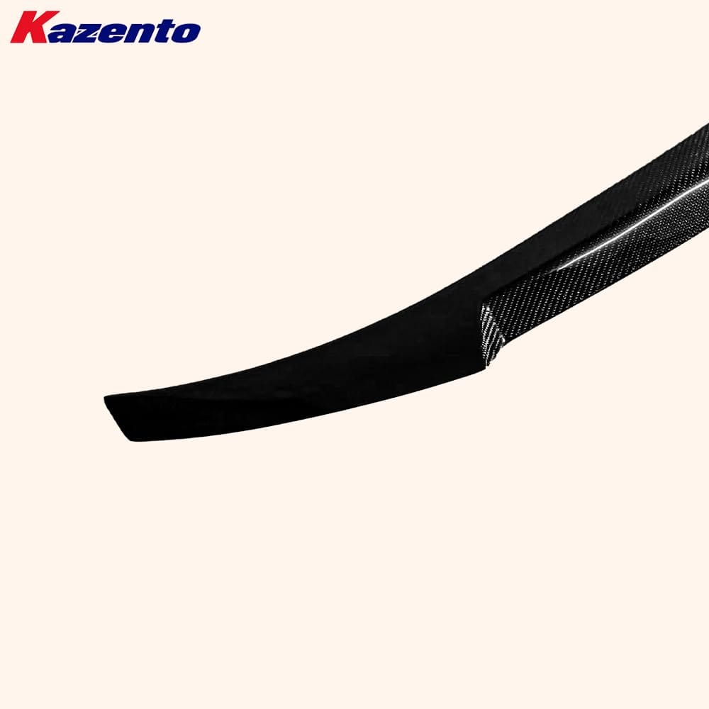 Kazento For BMW 4 Series 14-20 F32 Coupe Carbon Rear Trunk Ductail Spoiler Lip Kazento Carbon Parts 车身侧板