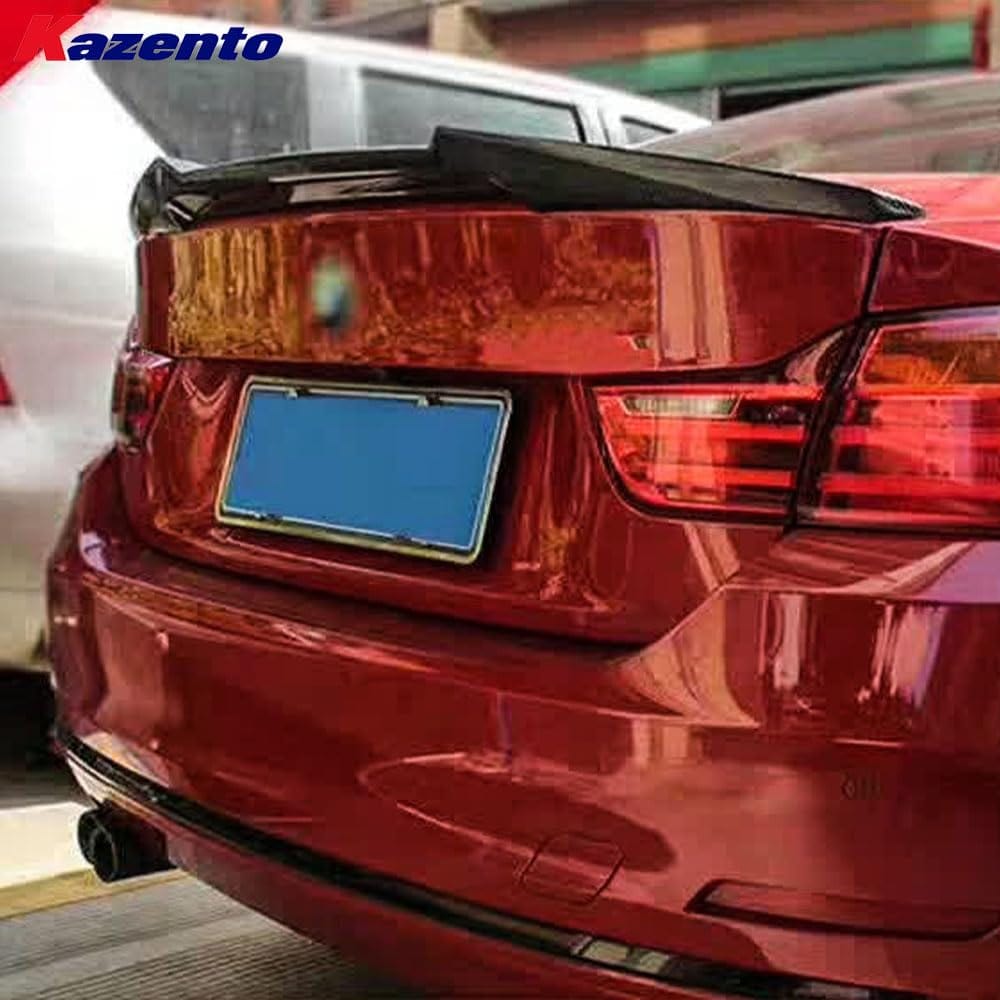 Kazento For BMW 4 Series 14-20 F32 Coupe Carbon Rear Trunk Ductail Spoiler Lip Kazento Carbon Parts 车身侧板