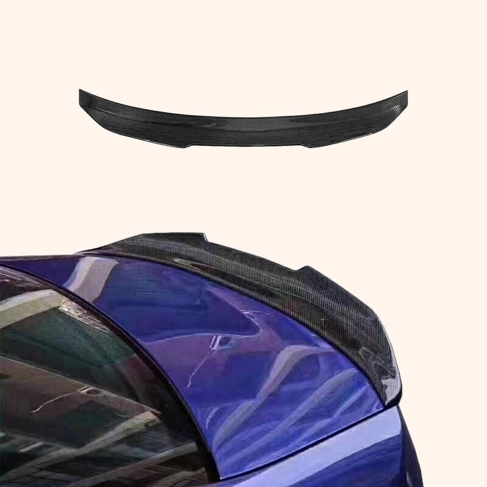 Kazento For BMW 4 Series 14-20 F32 Coupe Carbon Rear Trunk Ductail Spoiler Lip Kazento Carbon Parts 车身侧板 PSM Style F32-RS-PSM-CF