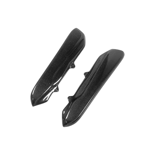 Kazento For BMW 4 Series 14-20 F32 F33 F36 Carbon MP Style Rear Bumper Side Spats Lip Kazento Carbon Parts 车身侧板 Carbon Fiber F32F33F36-SPAT-MP-CF
