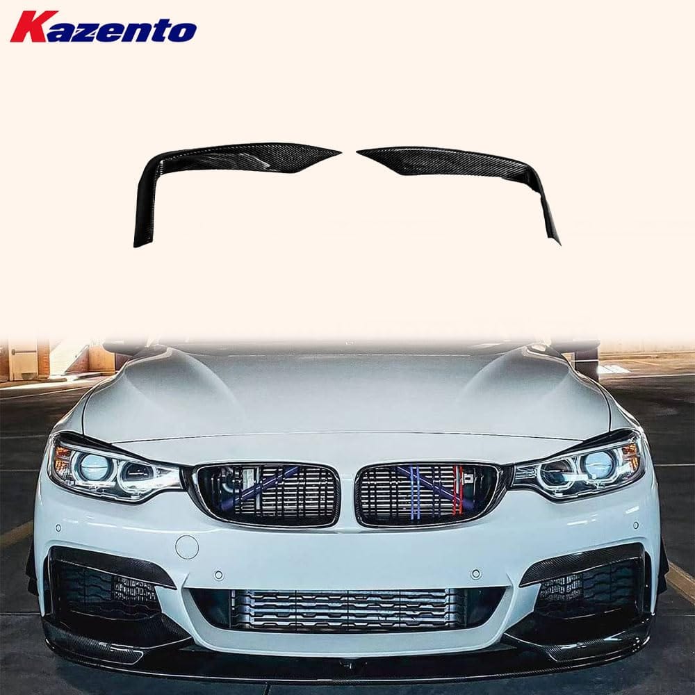 Kazento For BMW 4 Series 14-20 F32 F33 F36 (MT Only) Carbon END Front Side Vents Duct Kazento Carbon Parts 车身侧板 F32F33MT-FBVC-END-CF