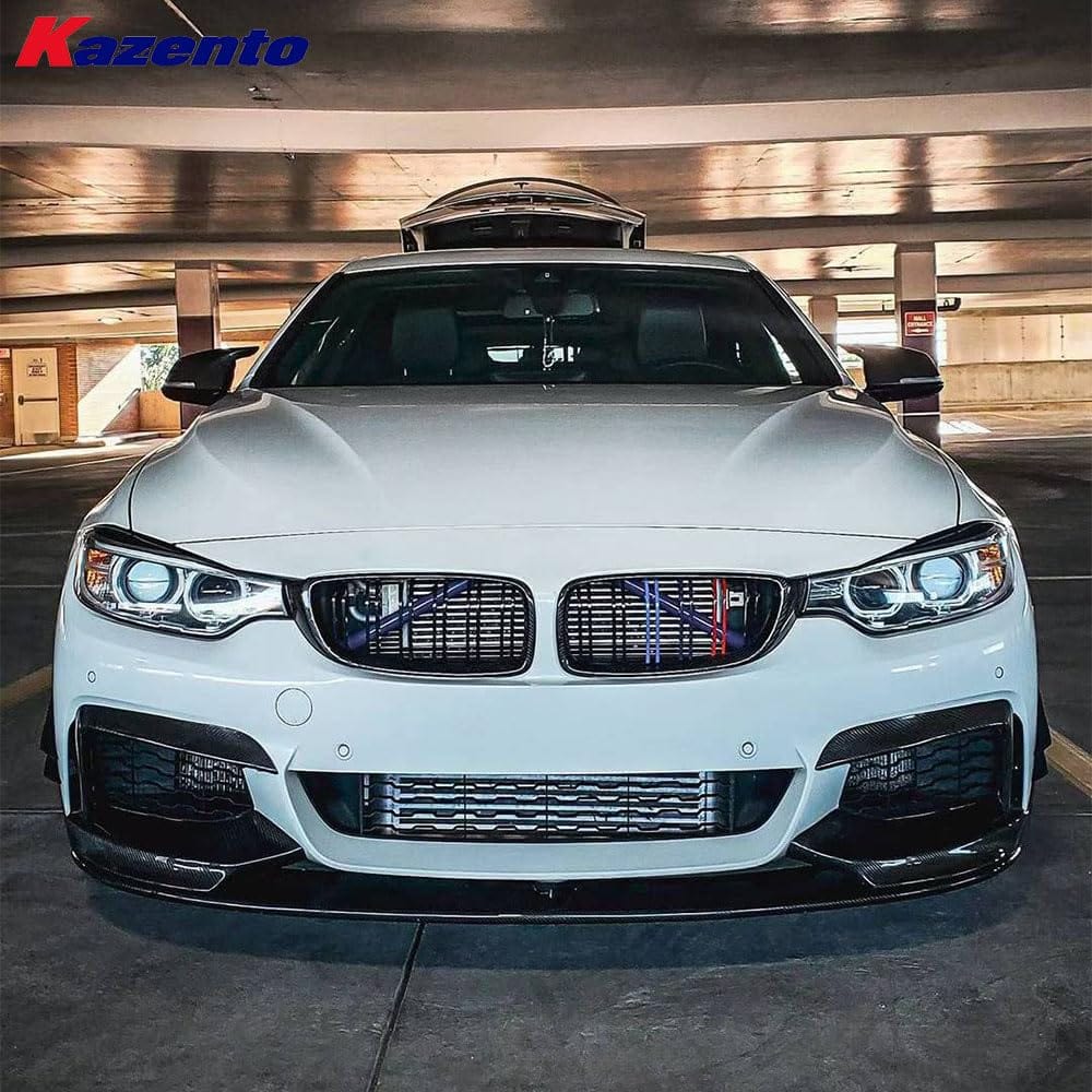 Kazento For BMW 4 Series 14-20 F32 F33 F36 (MT Only) Carbon END Front Side Vents Duct