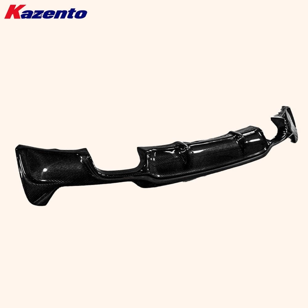 Kazento For BMW 4 Series 14-20 F32 F33 F36 (MT Only) Carbon Rear Bumper Diffuser Lip Kazento Carbon Parts 车身侧板