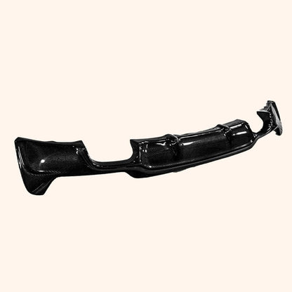 Kazento For BMW 4 Series 14-20 F32 F33 F36 (MT Only) Carbon Rear Bumper Diffuser Lip Kazento Carbon Parts 车身侧板 3D Style F32F33F36-DIF-MT3D-CF