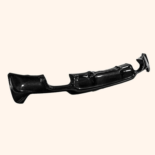 Kazento For BMW 4 Series 14-20 F32 F33 F36 (MT Only) Carbon Rear Bumper Diffuser Lip Kazento Carbon Parts 车身侧板 3D Style F32F33F36-DIF-MT3D-CF
