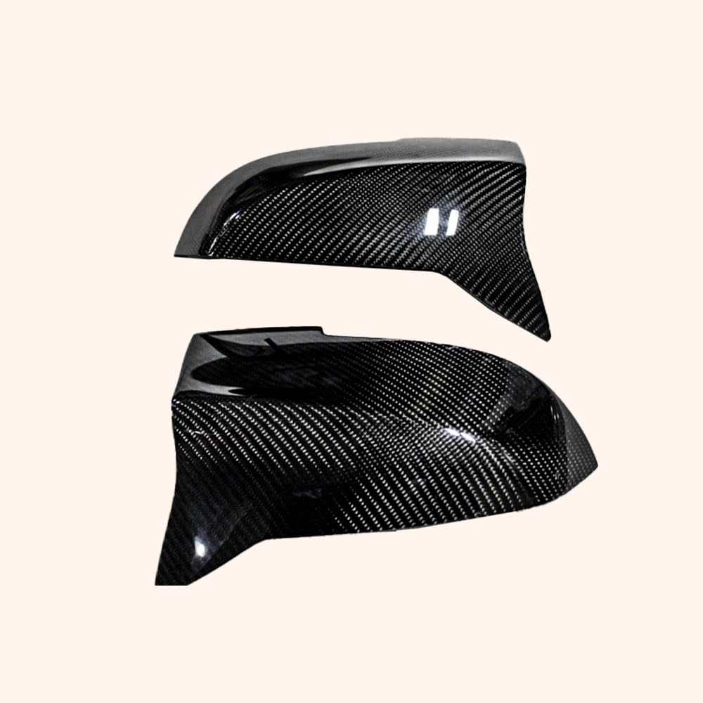 Kazento For BMW 4 Series 2014-20 F32 F33 F36 Carbon M4 Style Side Rear View Mirror Cover