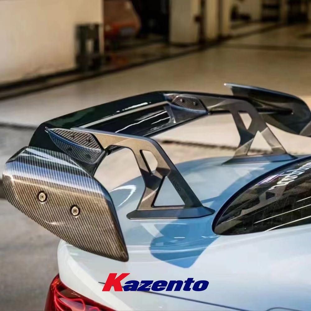 Kazento For BMW ALL M M2 M3 M4 Sedan Coupe ADR Style Carbon Fiber Rear Trunk Spoiler Kazento Carbon Parts 车身侧板 M234-RS-ADR-CF