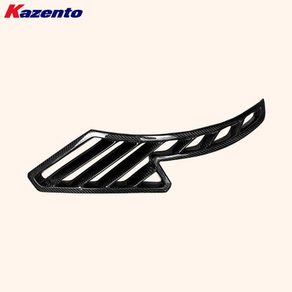 Kazento For BMW E92 E93 Real M3 Vented Carbon Fiber Front Fender Vents Ducts Pair DIY Kazento Carbon Parts 车身侧板 E92M3-FV-ADL-CF