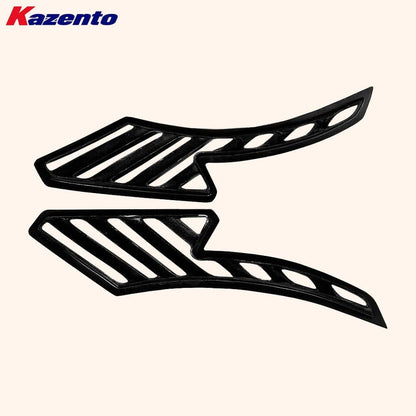 Kazento For BMW E92 E93 Real M3 Vented Carbon Fiber Front Fender Vents Ducts Pair DIY