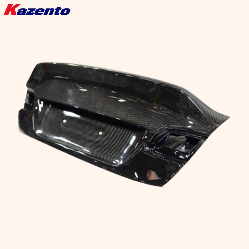 Kazento For BMW E92 M3 (Coupe Only) 08-12 Ducktail Style Carbon Rear Trunk Boot Lid