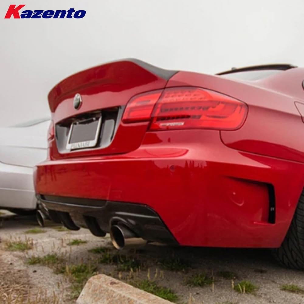 Kazento For BMW E92 M3 (Coupe Only) 08-12 Ducktail Style Carbon Rear Trunk Boot Lid