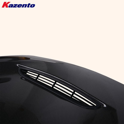 Kazento For BMW F20 5D 11-19 F22 2D 14-21 GTS Style Vented Carbon Front Bumper Hood Kazento Carbon Parts 车身侧板 F20F22-HOOD-GTS-CF