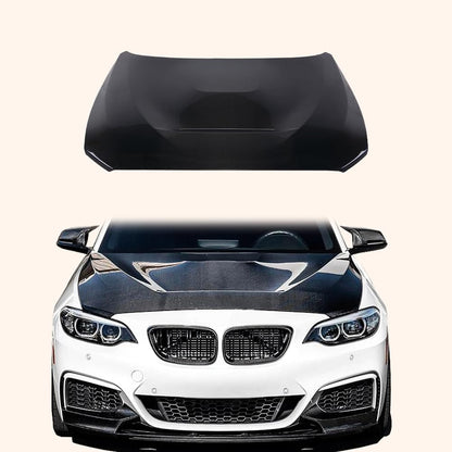 Kazento For BMW F20 5D 11-19 F22 2D 14-21 GTS Style Vented Carbon Front Bumper Hood Kazento Carbon Parts 车身侧板 F20F22-HOOD-GTS-CF