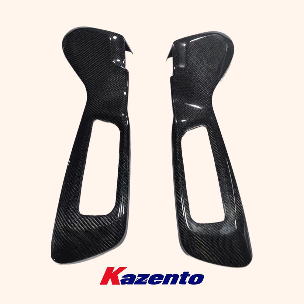 Kazento For BMW M G80 G81 G87 G82 G83 M3 M4 Dry Carbon Fiber Back Seat Cover Pair Kazento Carbon Parts 车身侧板 M3M4-SEATCO-DCF