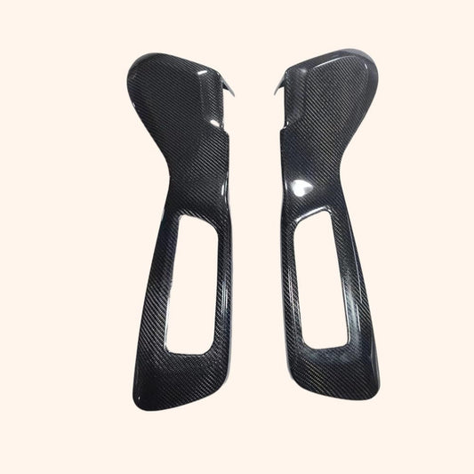 Kazento For BMW M G80 G81 G87 G82 G83 M3 M4 Dry Carbon Fiber Back Seat Cover Pair Kazento Carbon Parts 车身侧板 M3M4-SEATCO-DCF