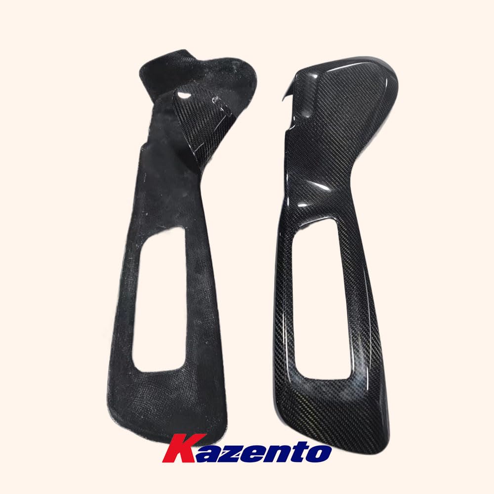 Kazento For BMW M G80 G81 G87 G82 G83 M3 M4 Dry Carbon Fiber Back Seat Cover Pair