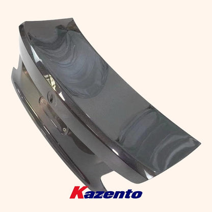 Kazento For BMW M2 F87 2016-21 Coupe Ducktail Style Carbon Fiber Rear Trunk Boot Lid