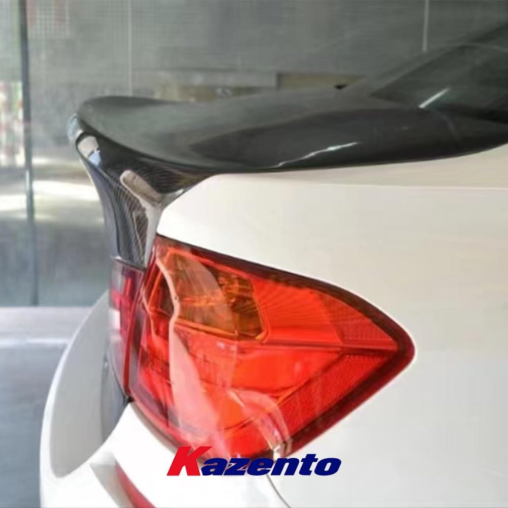Kazento For BMW M2 F87 2016-21 Coupe Ducktail Style Carbon Fiber Rear Trunk Boot Lid