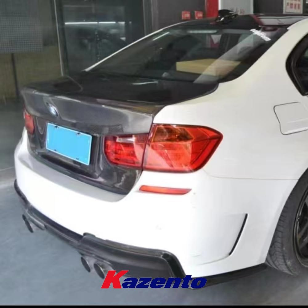 Kazento For BMW M2 F87 2016-21 Coupe Ducktail Style Carbon Fiber Rear Trunk Boot Lid