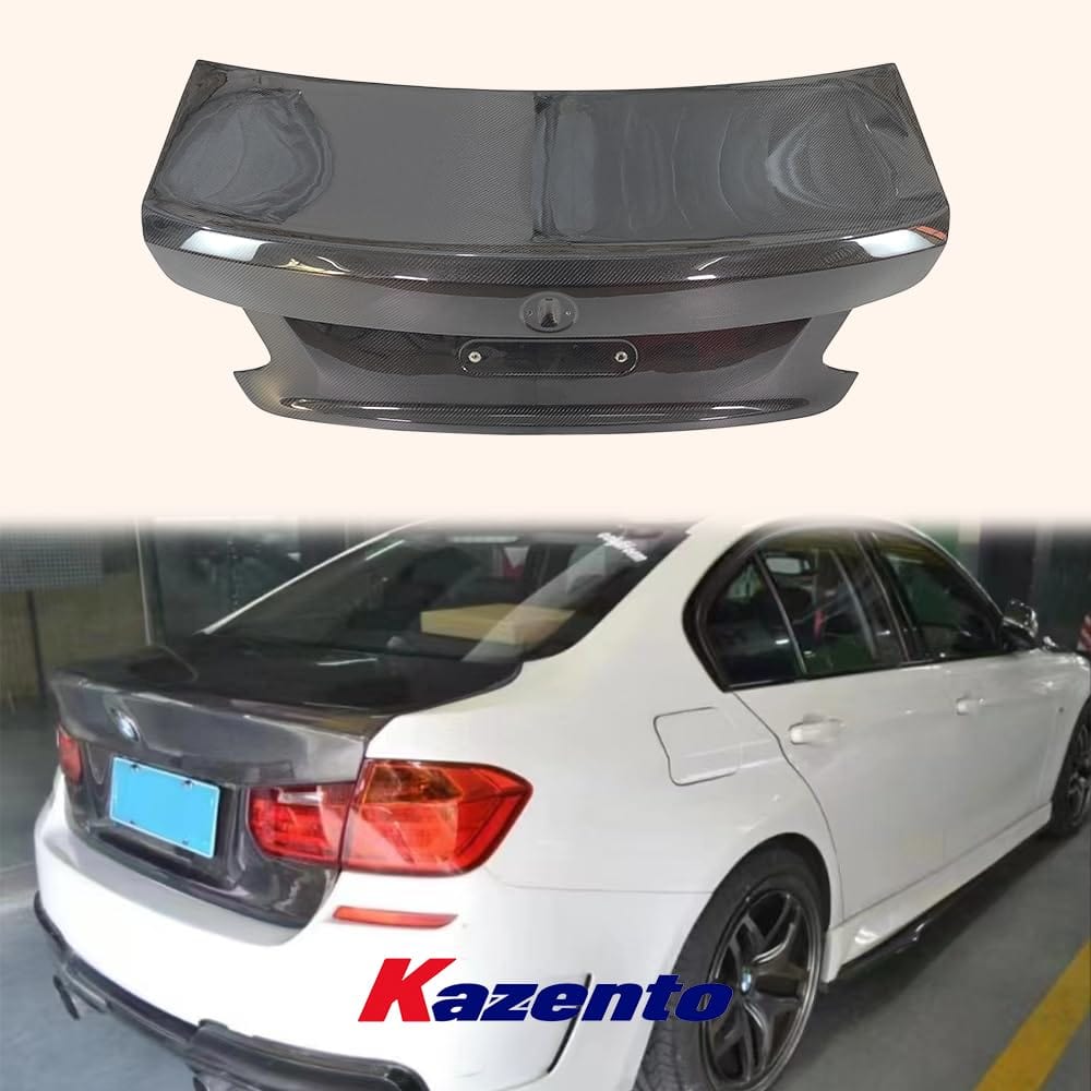 Kazento For BMW M2 F87 2016-21 Coupe Ducktail Style Carbon Fiber Rear Trunk Boot Lid