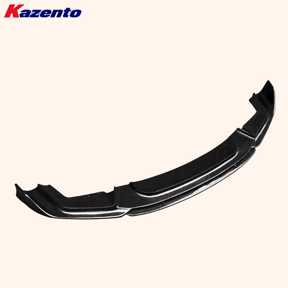 Kazento For BMW M2 F87 Coupe 2 Door 2016-21 Carbon BP Style Front Bumper Lip Diffuser Kazento Carbon Parts 车身侧板 M2F87-FL-BP-CF