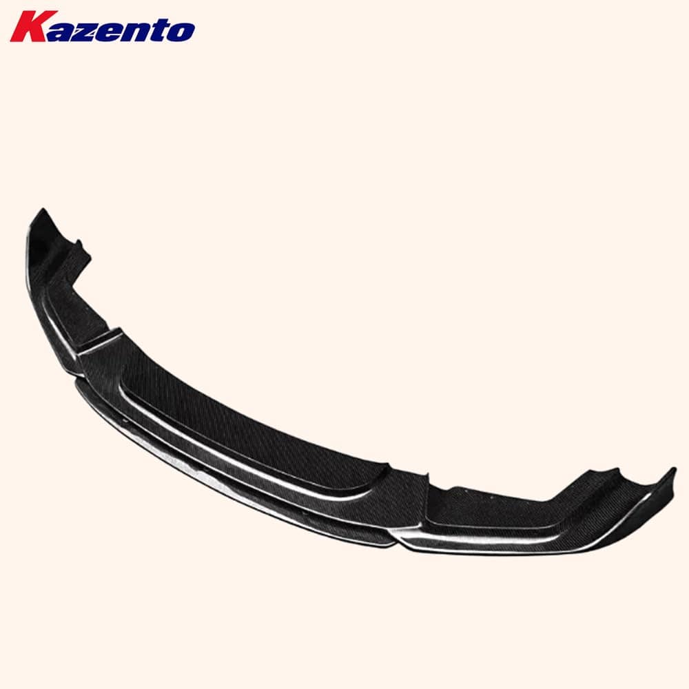 Kazento For BMW M2 F87 Coupe 2 Door 2016-21 Carbon BP Style Front Bumper Lip Diffuser Kazento Carbon Parts 车身侧板 M2F87-FL-BP-CF