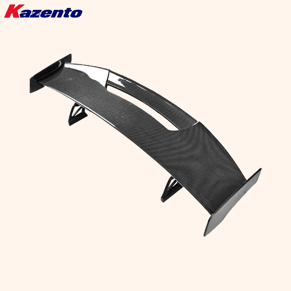 Kazento For BMW M2 F87 Coupe  2016-21 Carbon Fiber MAD Style Rear Trunk GT Spoiler Wing Kazento Carbon Parts 车身侧板 M2F87-RS-GT-MAD-CF