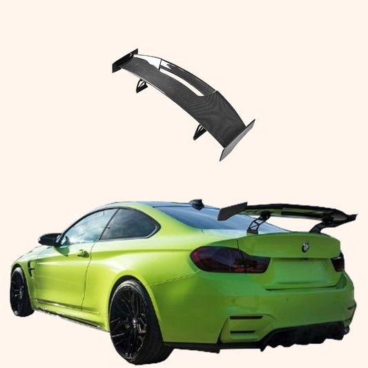 Kazento For BMW M2 F87 Coupe  2016-21 Carbon Fiber MAD Style Rear Trunk GT Spoiler Wing Kazento Carbon Parts 车身侧板 M2F87-RS-GT-MAD-CF