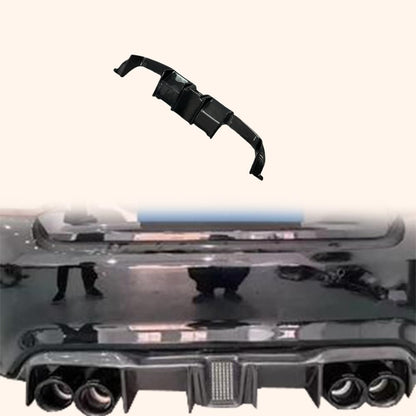 Kazento For BMW M2 F87 Coupe 2016-21 Carbon KZ Style Rear Bumper Diffuser Lip with Light