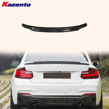 Kazento For BMW M2 F87 Coupe  2016-21 Carbon MTC Style Rear Trunk Ductail Spoiler Lip Kazento Carbon Parts 车身侧板 M2F87-RS-MTC-CF