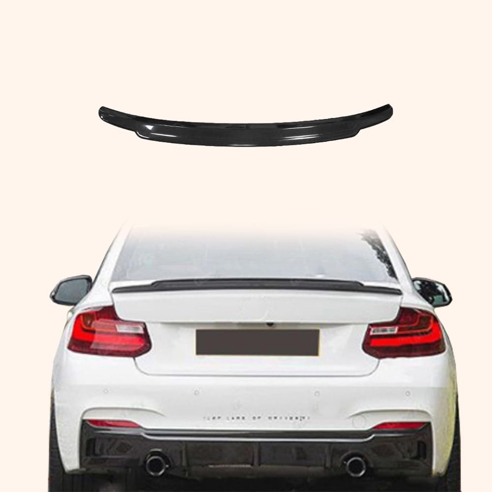 Kazento For BMW M2 F87 Coupe  2016-21 Carbon MTC Style Rear Trunk Ductail Spoiler Lip Kazento Carbon Parts 车身侧板 M2F87-RS-MTC-CF