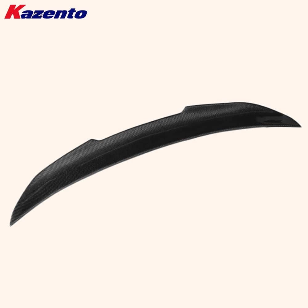 Kazento For BMW M2 F87 Coupe  2016-21 Carbon PM Style Rear Trunk Ductail Spoiler Lip Kazento Carbon Parts 车身侧板 M2F87-RS-PM-CF