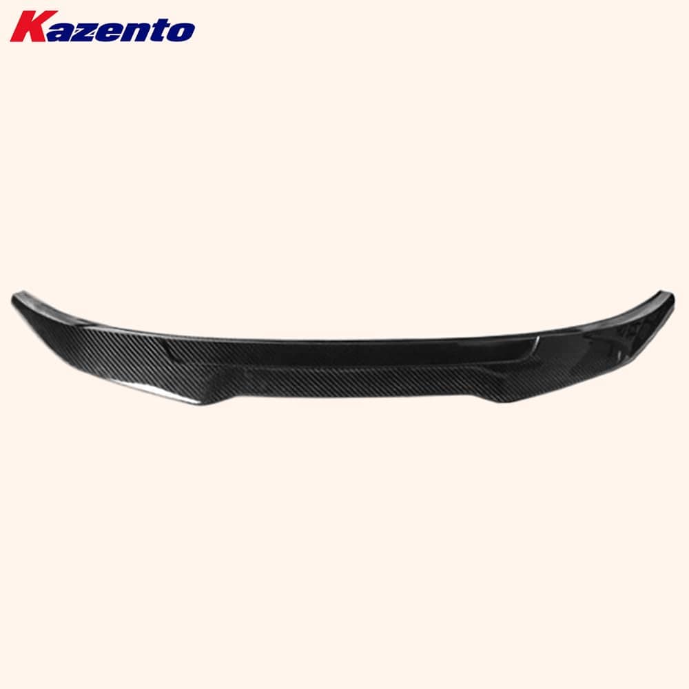 Kazento For BMW M2 F87 Coupe  2016-21 Carbon PM Style Rear Trunk Ductail Spoiler Lip Kazento Carbon Parts 车身侧板 M2F87-RS-PM-CF