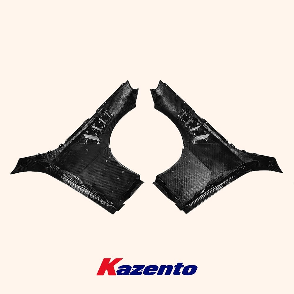 Kazento For BMW M2 G87 2023+ AP Style Vented Front Bumper Fender Dry Carbon Fiber