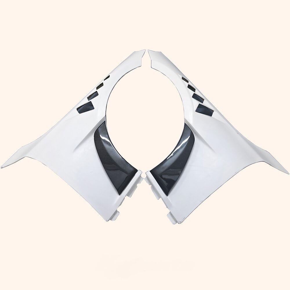 Kazento For BMW M2 G87 2023+ AP Style Vented Front Bumper Hood Fender Pair Carbon In Cap