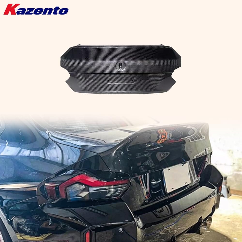 Kazento For BMW M2 G87 Coupe  2023-24 Carbon CL Style Rear Bumper Ductail Trunk Boot Lid Kazento Carbon Parts 车身侧板