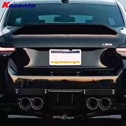 Kazento For BMW M2 G87 Coupe  2023-24 Carbon CL Style Rear Bumper Ductail Trunk Boot Lid Kazento Carbon Parts 车身侧板