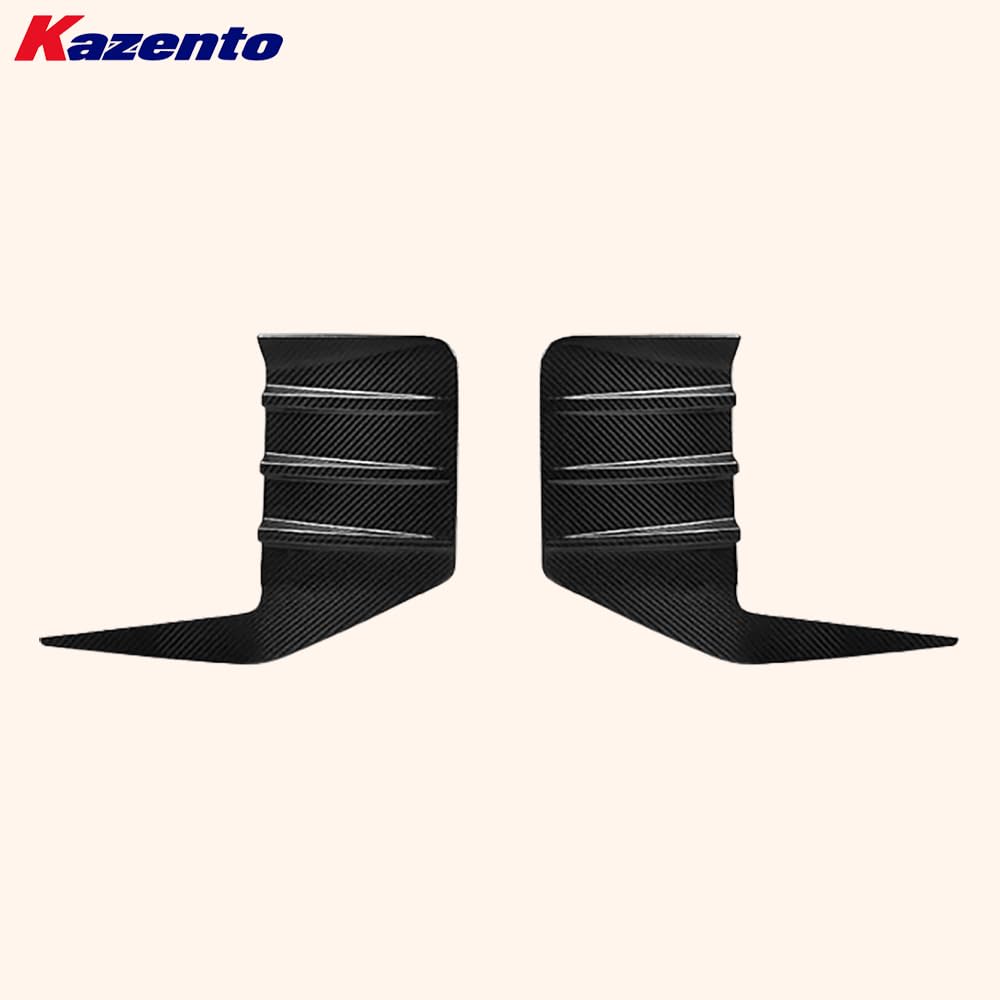 Kazento For BMW M2 G87 Coupe 2023-24 Carbon Fiber MP Rear Bumper Side Vents Duct Cover Kazento Carbon Parts 车身侧板