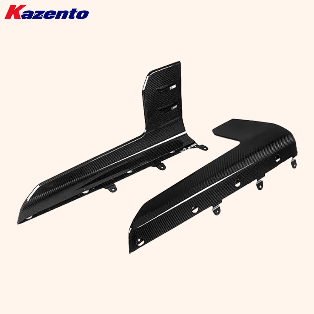 Kazento For BMW M2 G87 Coupe 2023-24 Carbon Fiber MP Style Side Skirts Add On Spat Pair Kazento Carbon Parts 车身侧板