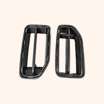 Kazento For BMW M2 G87 Coupe  2023-24 Carbon MP Style Front Bumper Center Grille Cover Kazento Carbon Parts 车身侧板